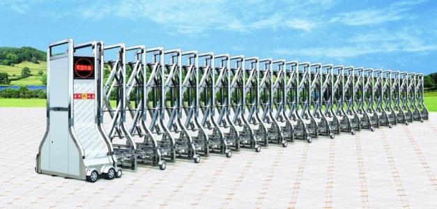 電動伸縮門效果圖 電動伸縮門效果圖